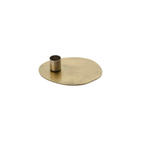 Kandelaar Glowpad | Antiek goud | Klein