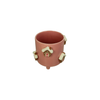 Bloempot | Gingerbread house | Roze