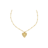 Ketting | Lily heart | Goud