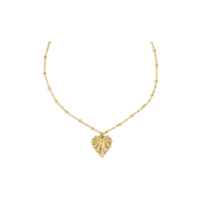 Ketting | Lily heart | Goud