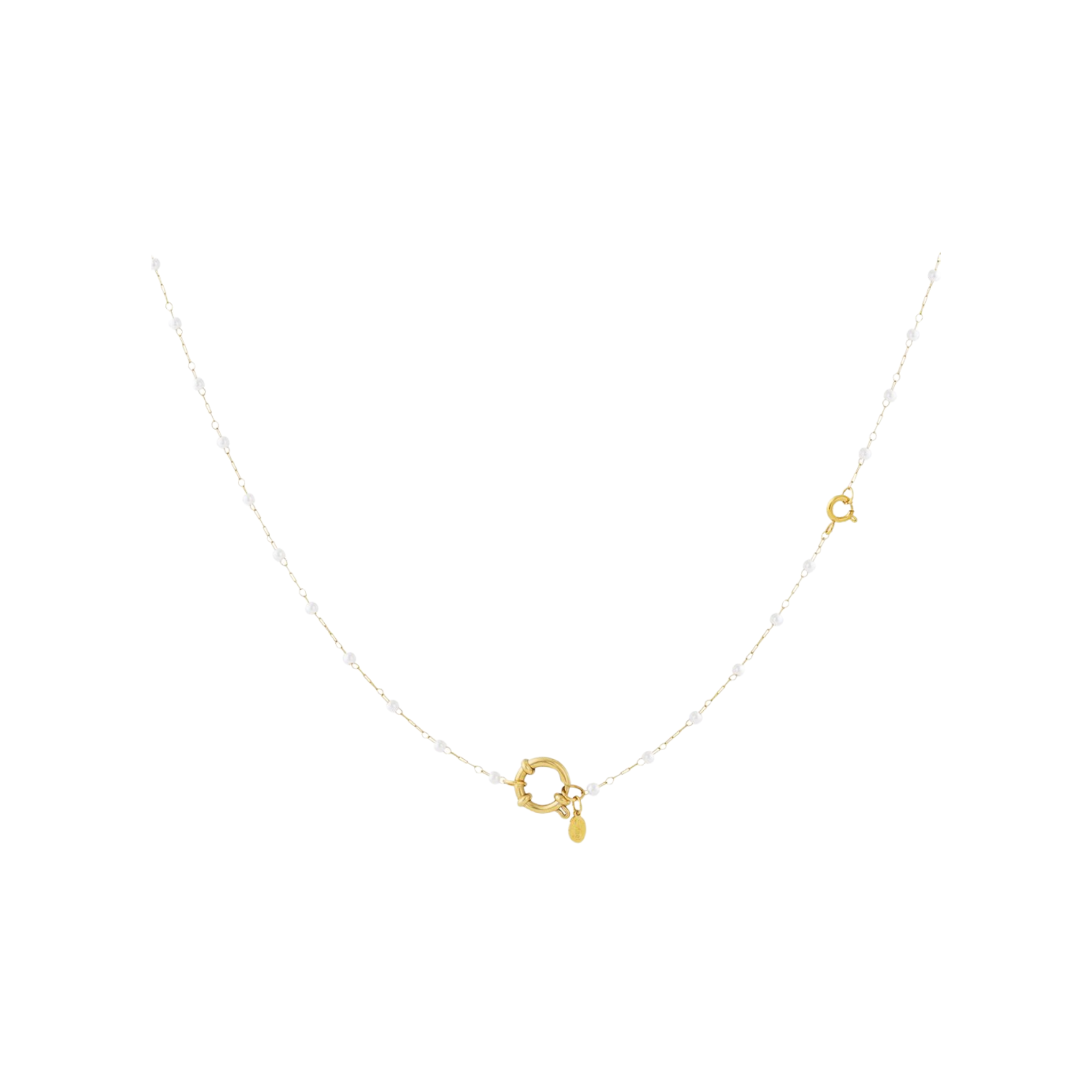 Ketting | Mix & match | Pearls | Goud