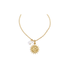 Ketting | Sun & moon | Goud