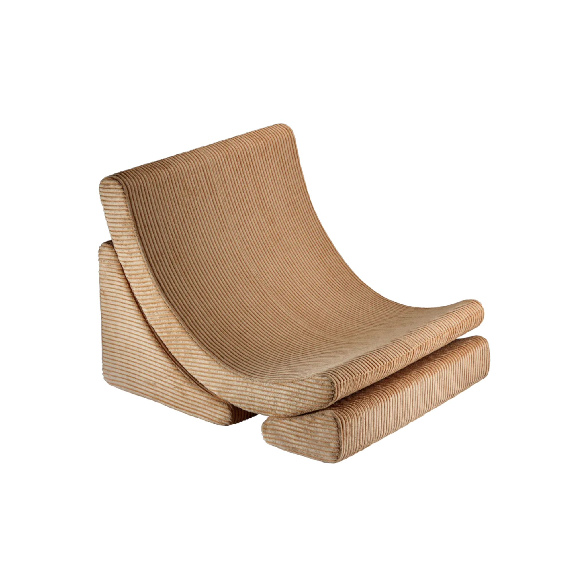 Deze stoel is heerlijk om te chillen, hangen of loungen maar je kunt de losse delen ook anders gebruiken.