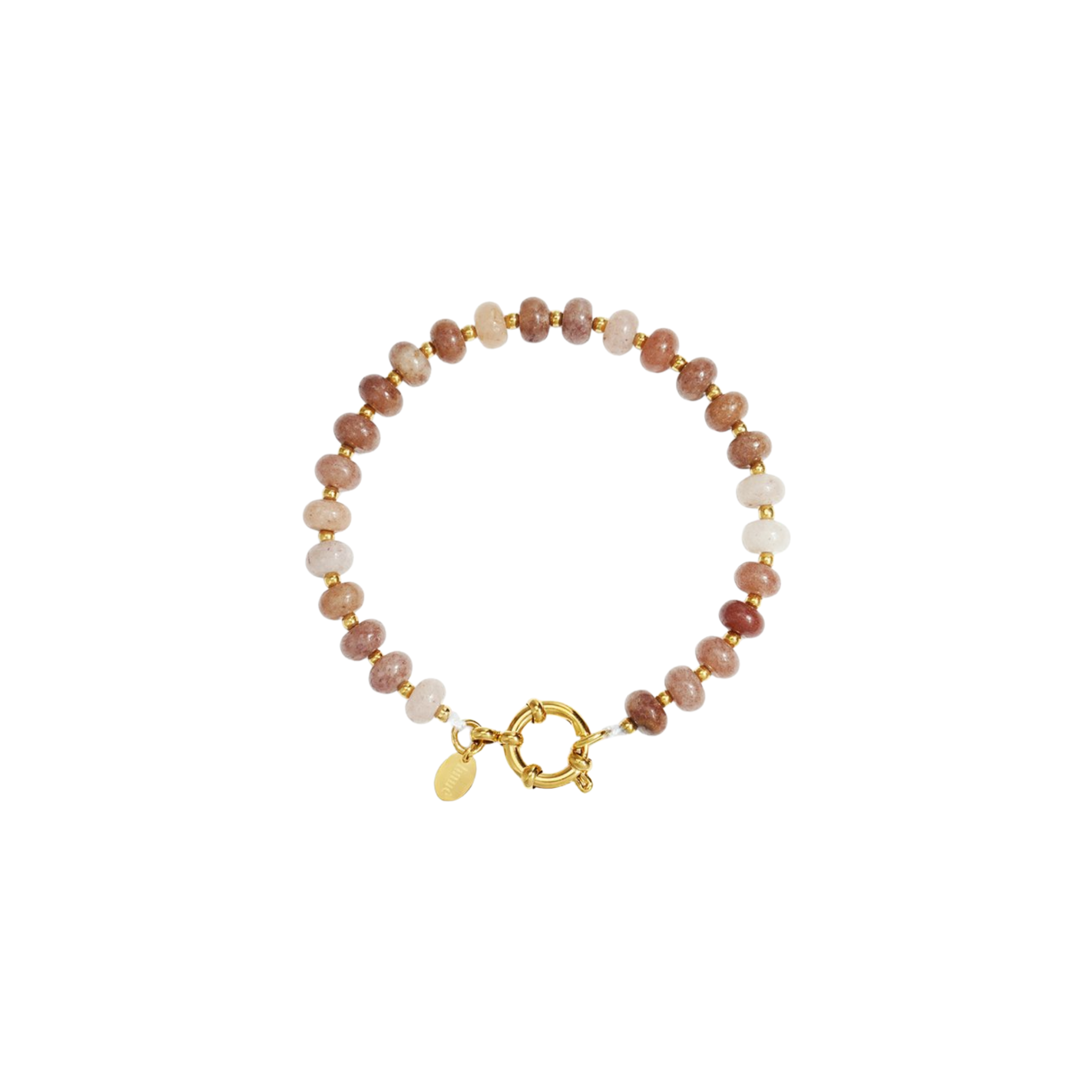 Pre-order | Kralenarmband | Casual | Champagne