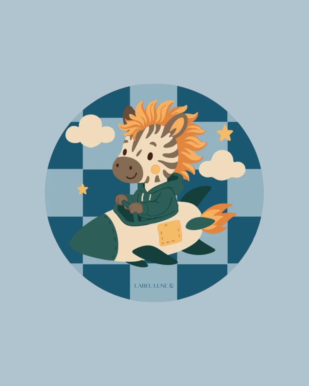 Muurcirkel | Zebra Maeve
