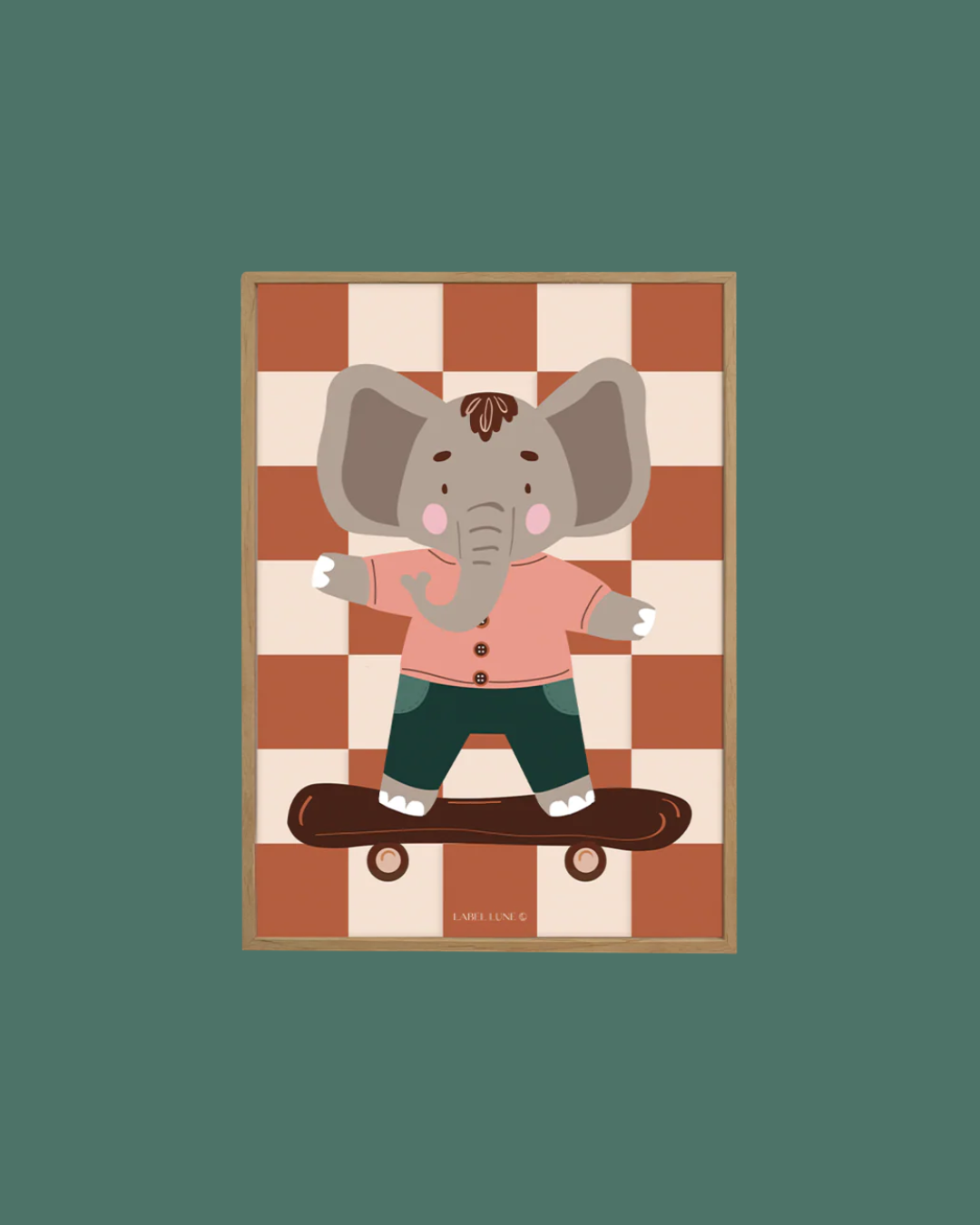 Poster | Olifant Ollie