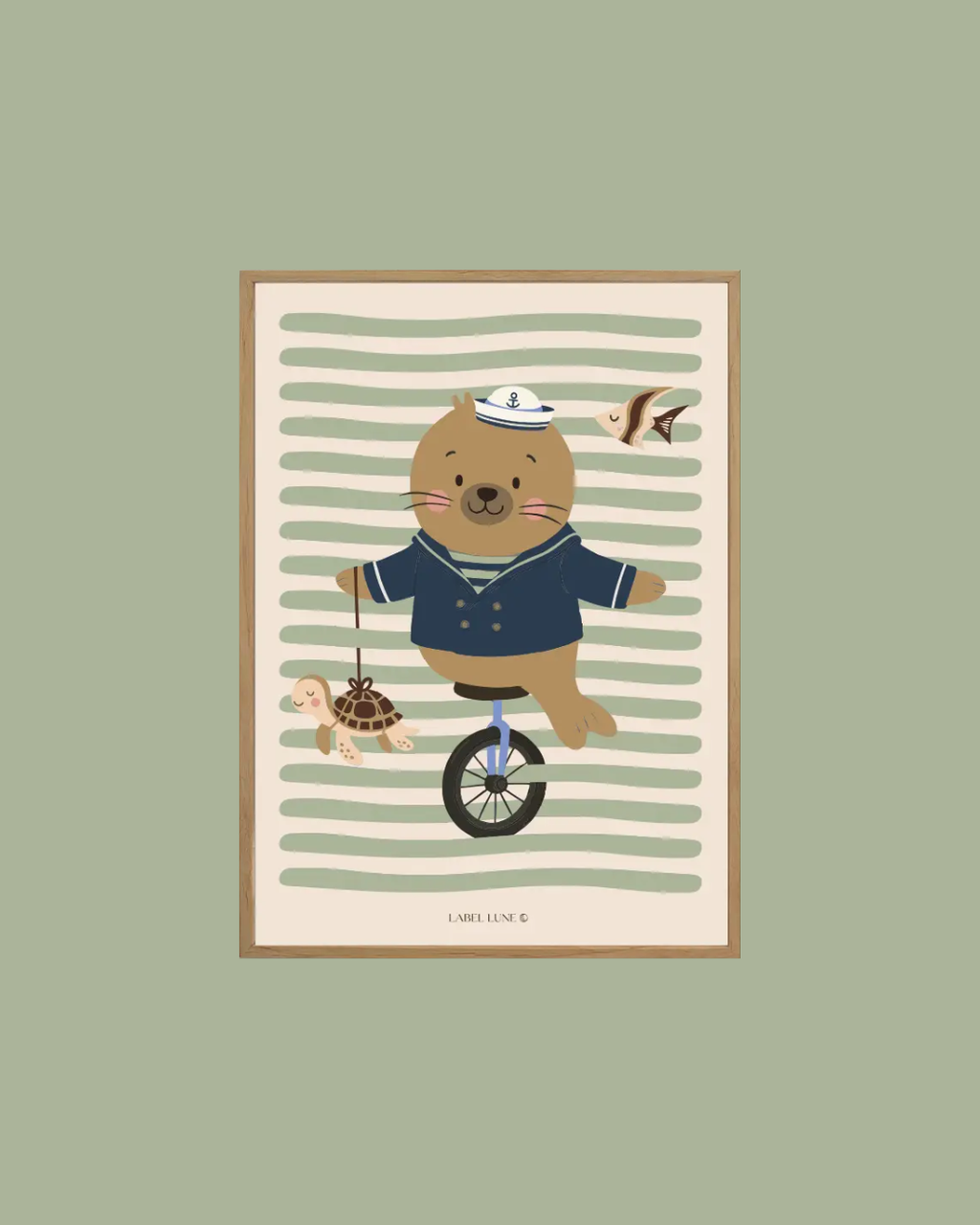 Poster | Zeehondje Davy