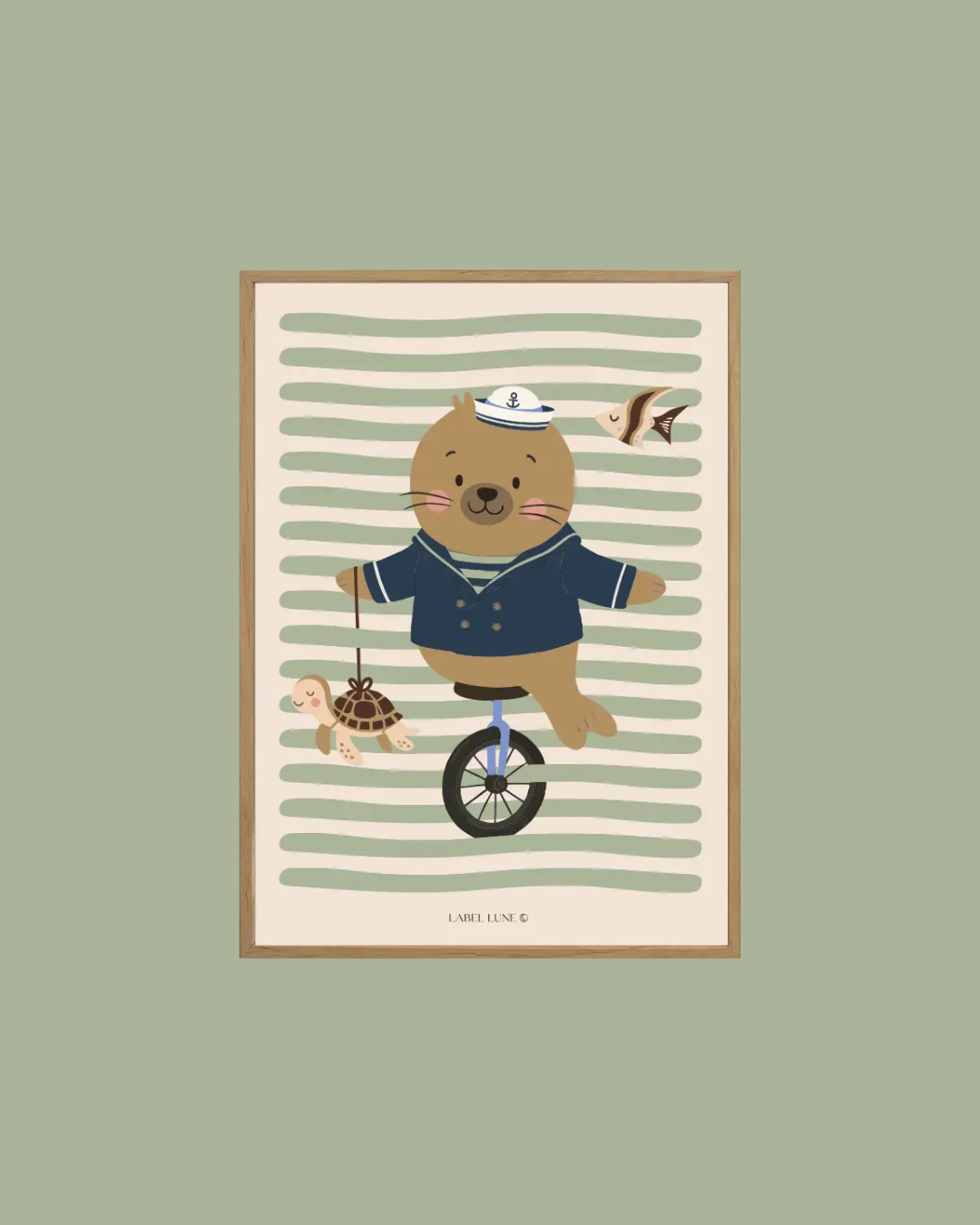 Poster | Zeehondje Davy