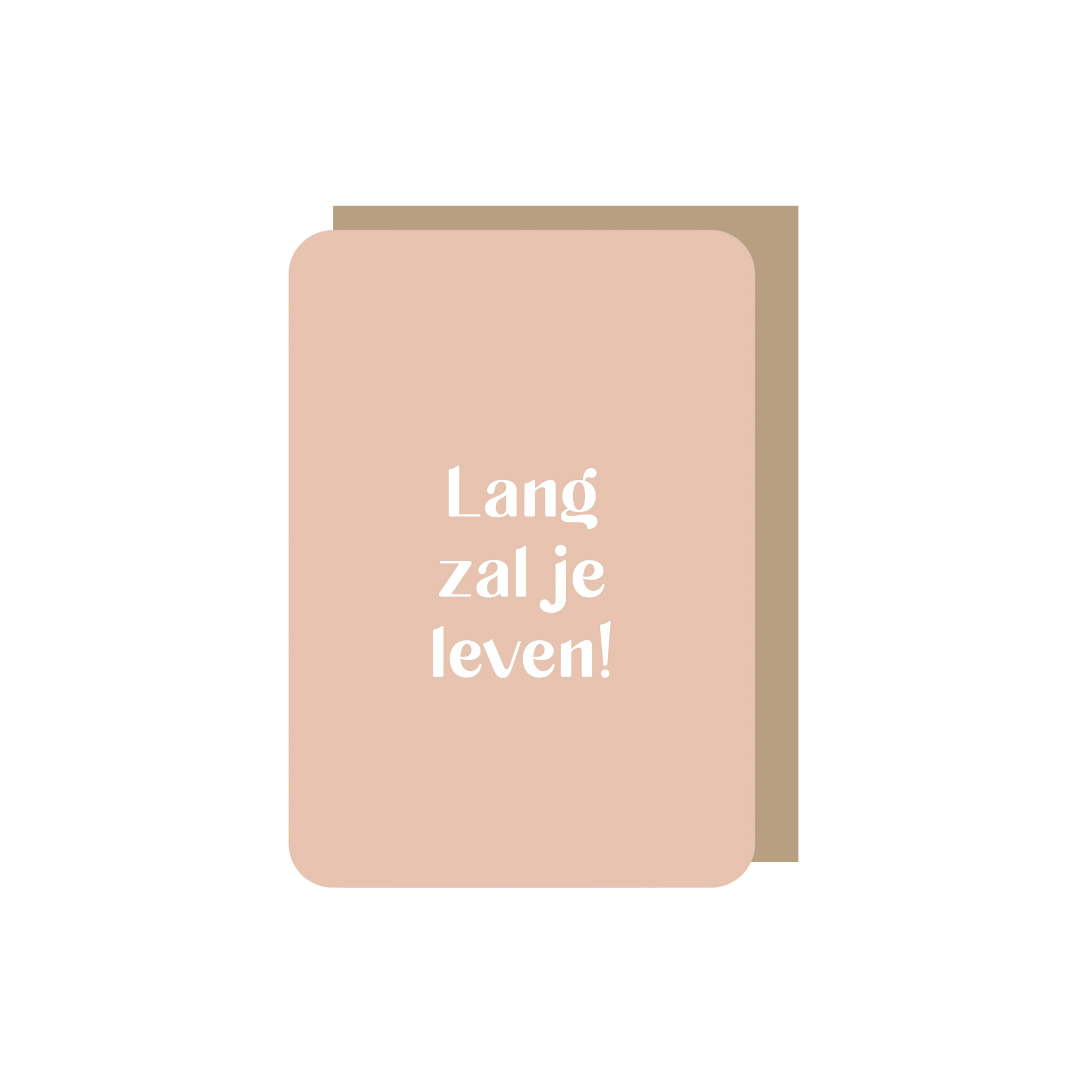 Enkele kaart | Lang zal je leven