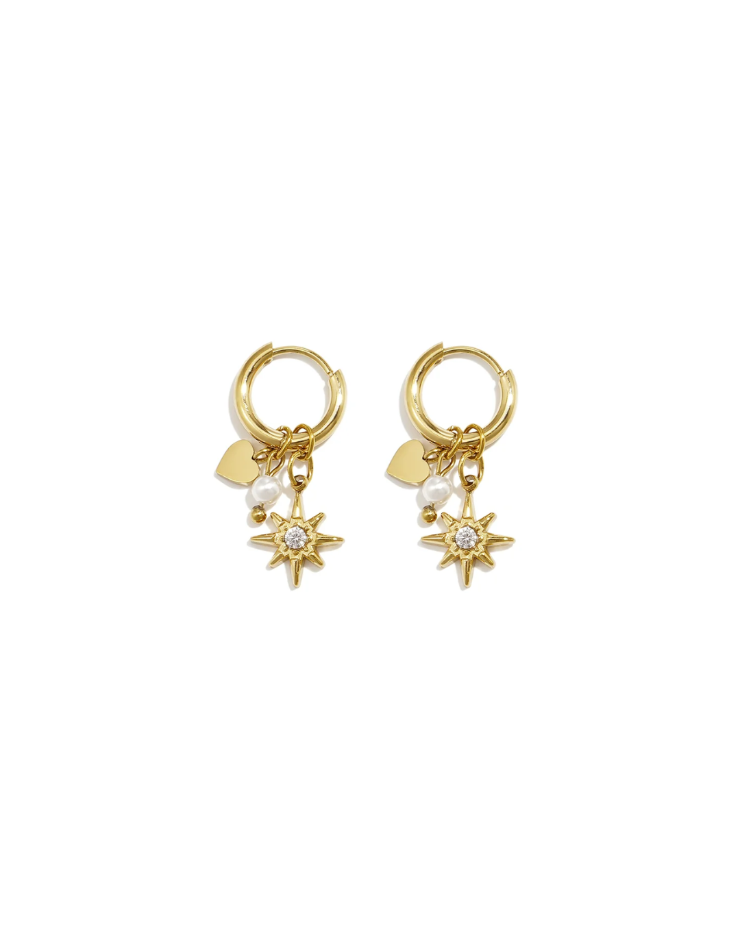 Oorbellen | Little treasures | Goud & zilver