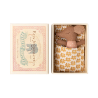 Maileg | Sleepy wakey baby muis in luciferdoosje | Roze