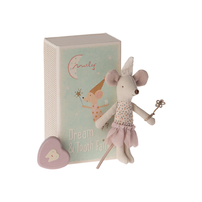 Pre-order | Tooth fairy mouse in matchbox | Little sister