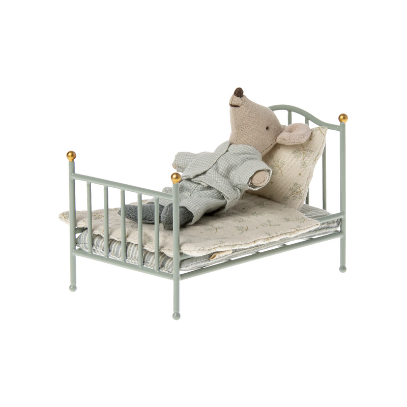 Maileg | Vintage bed | Mint