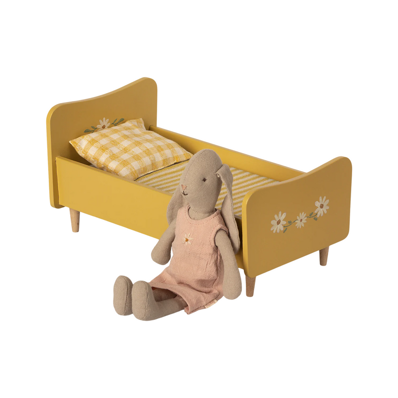 Pre-order | Wooden bed | Mini | Yellow