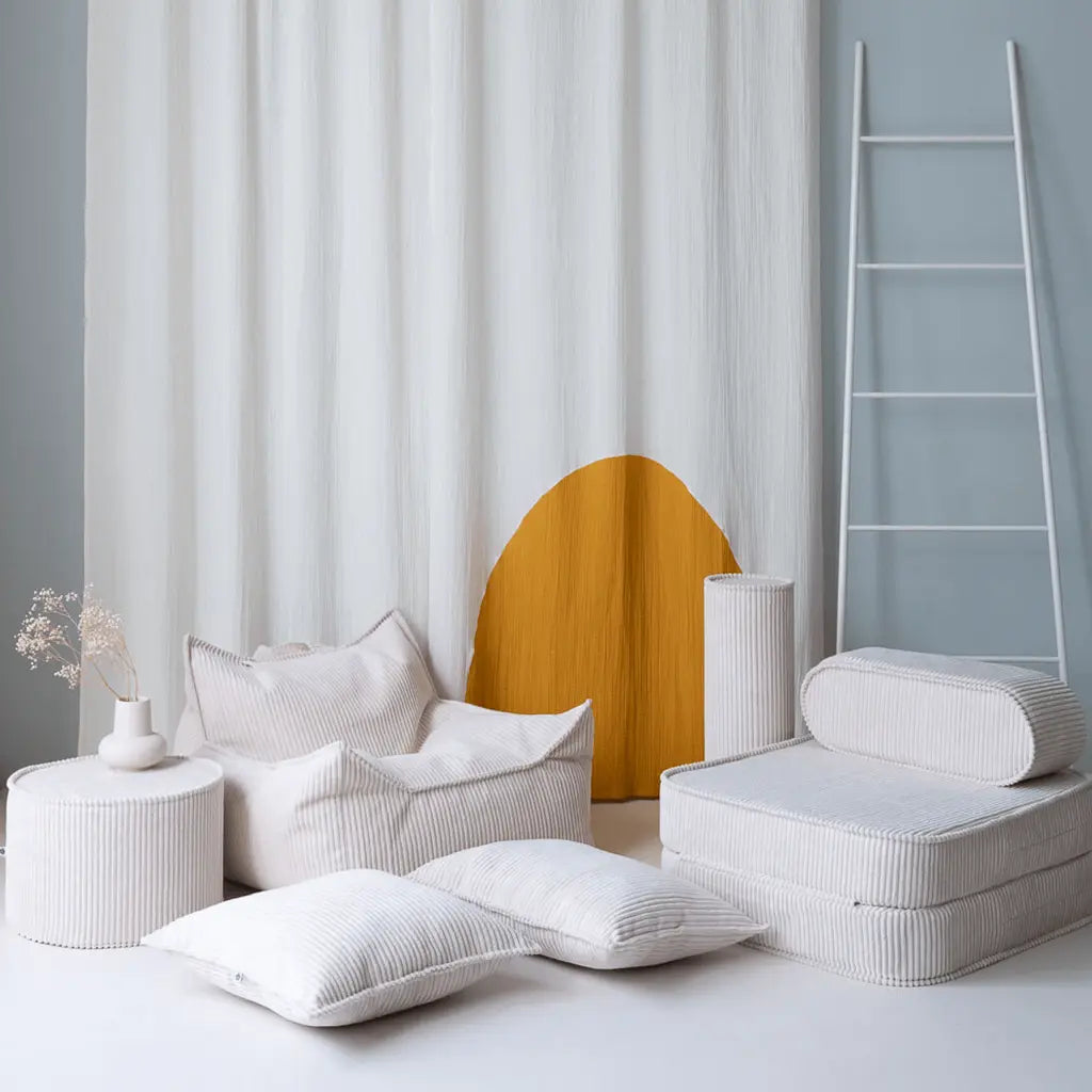 Kinder loungestoel & logeerbed | Marshmallow