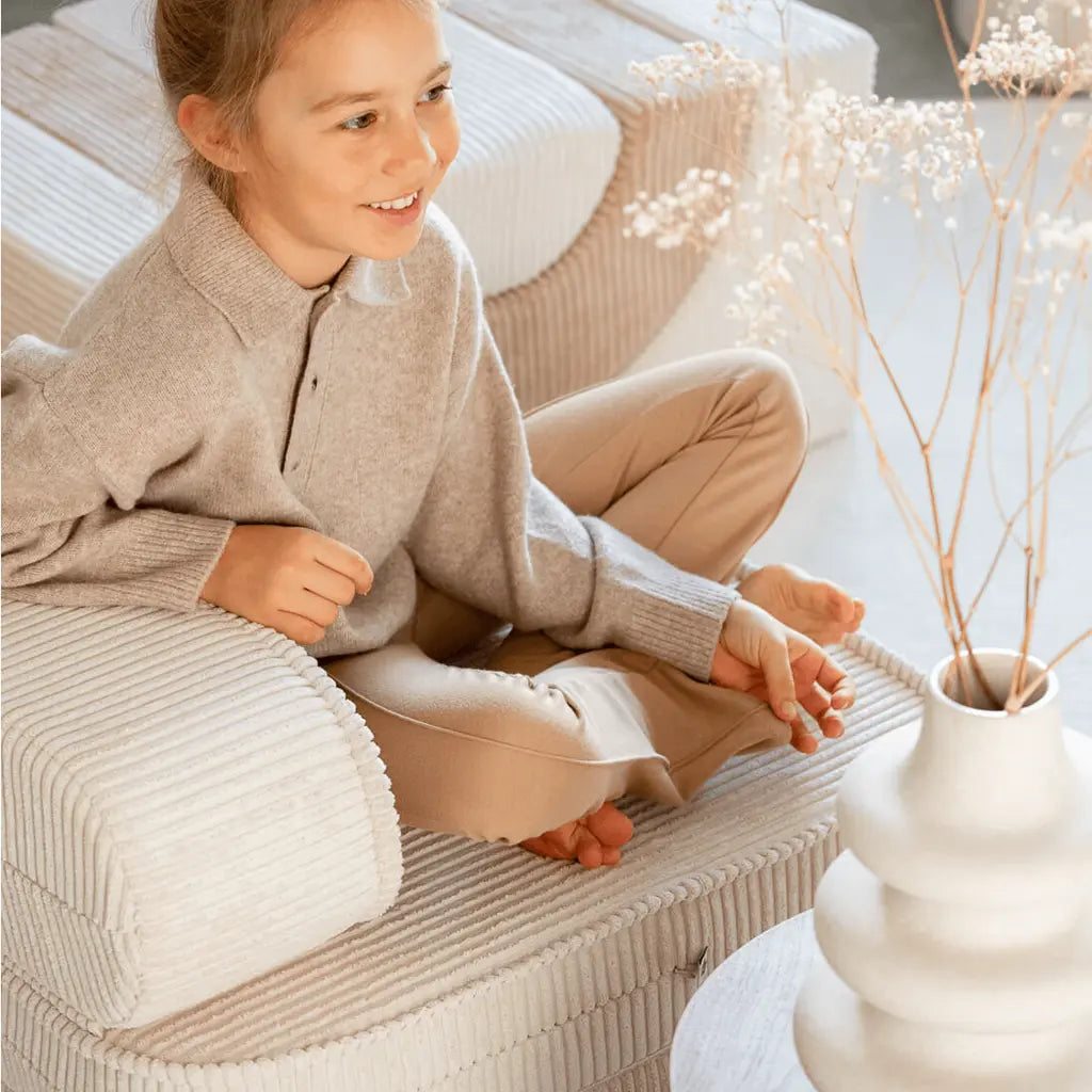 Kinder loungestoel & logeerbed | Marshmallow