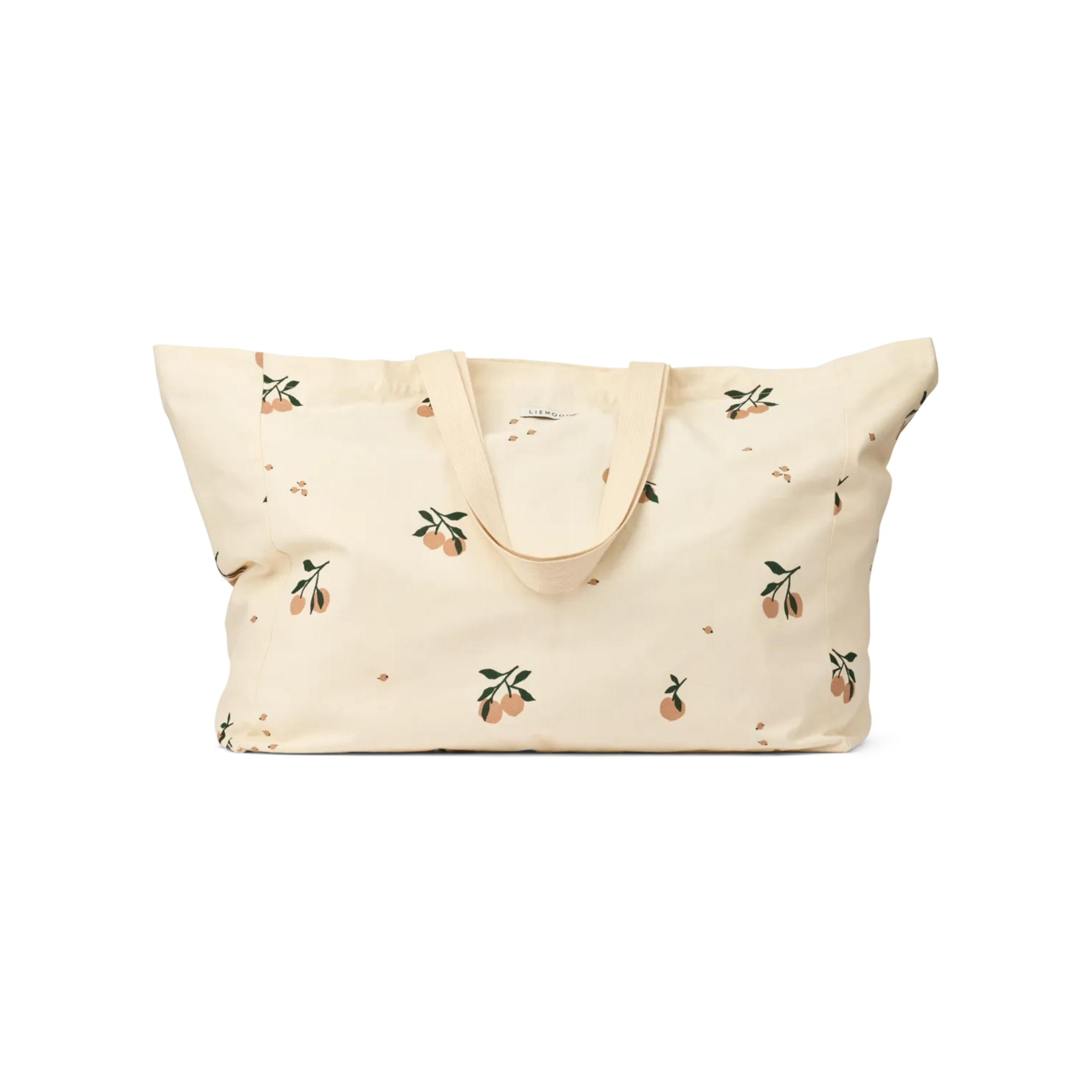 Maxi tote bag | Peach & sea shell