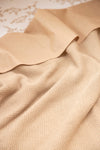 Wieglaken Branches | 2-pack | 75 x 100 cm | Sand