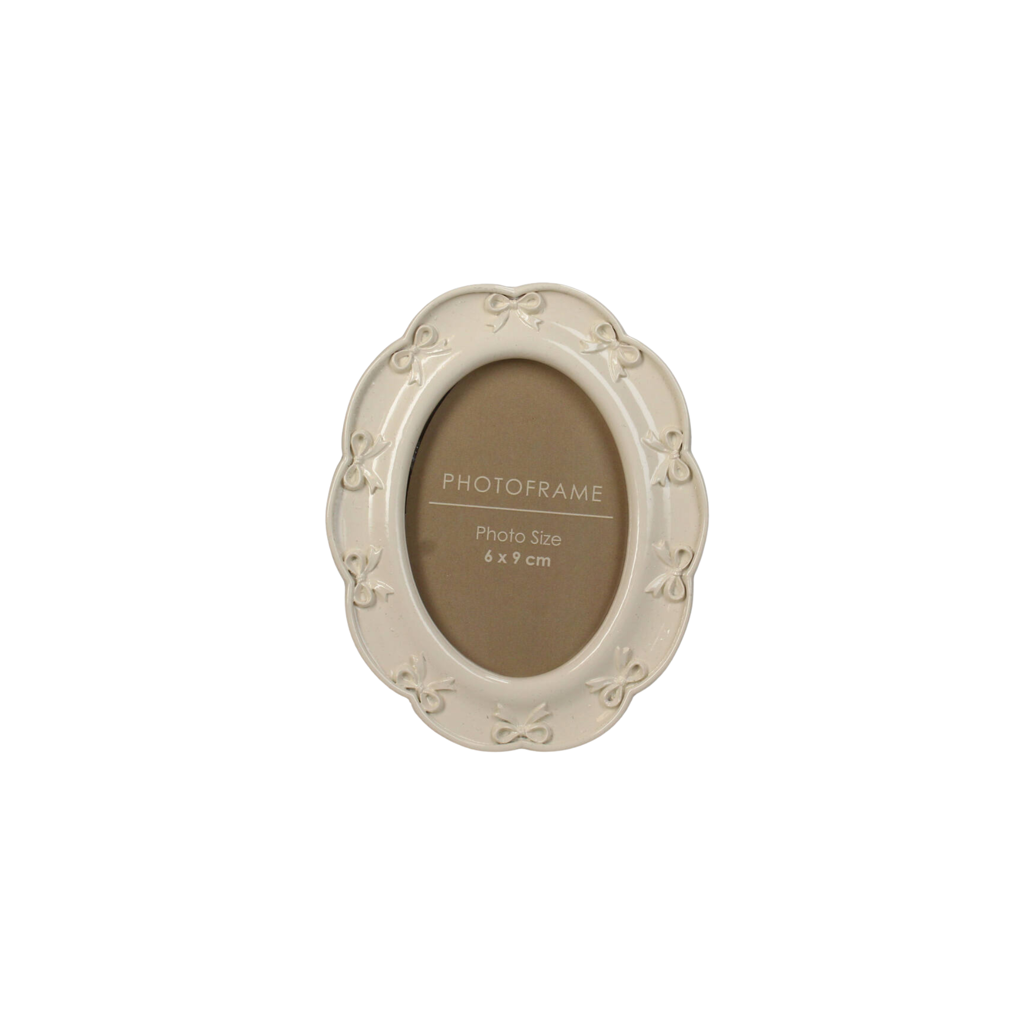 Fotolijst met strikjes | 6 x 9 cm