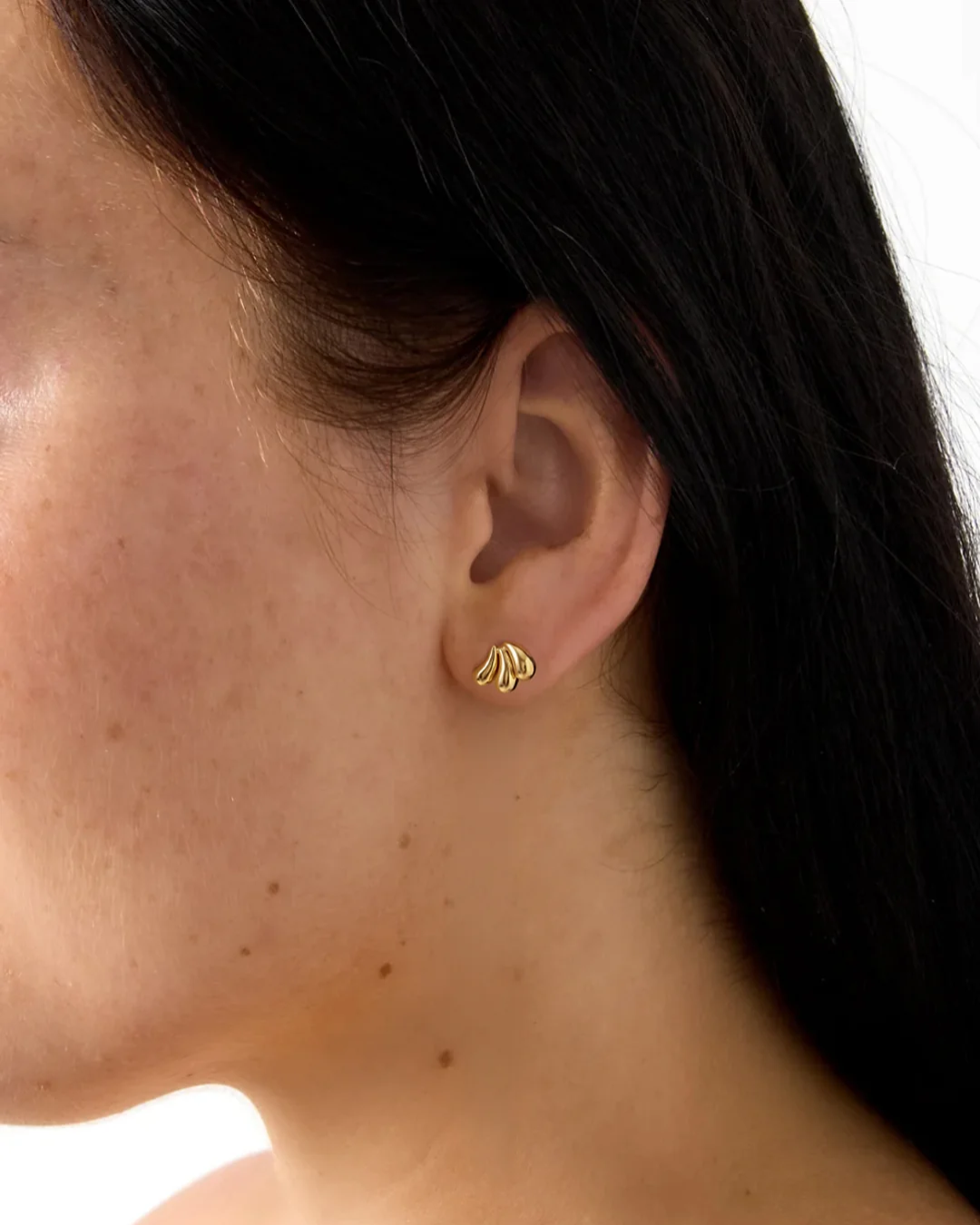 Oorbellen | Mini petals | Goud & zilver