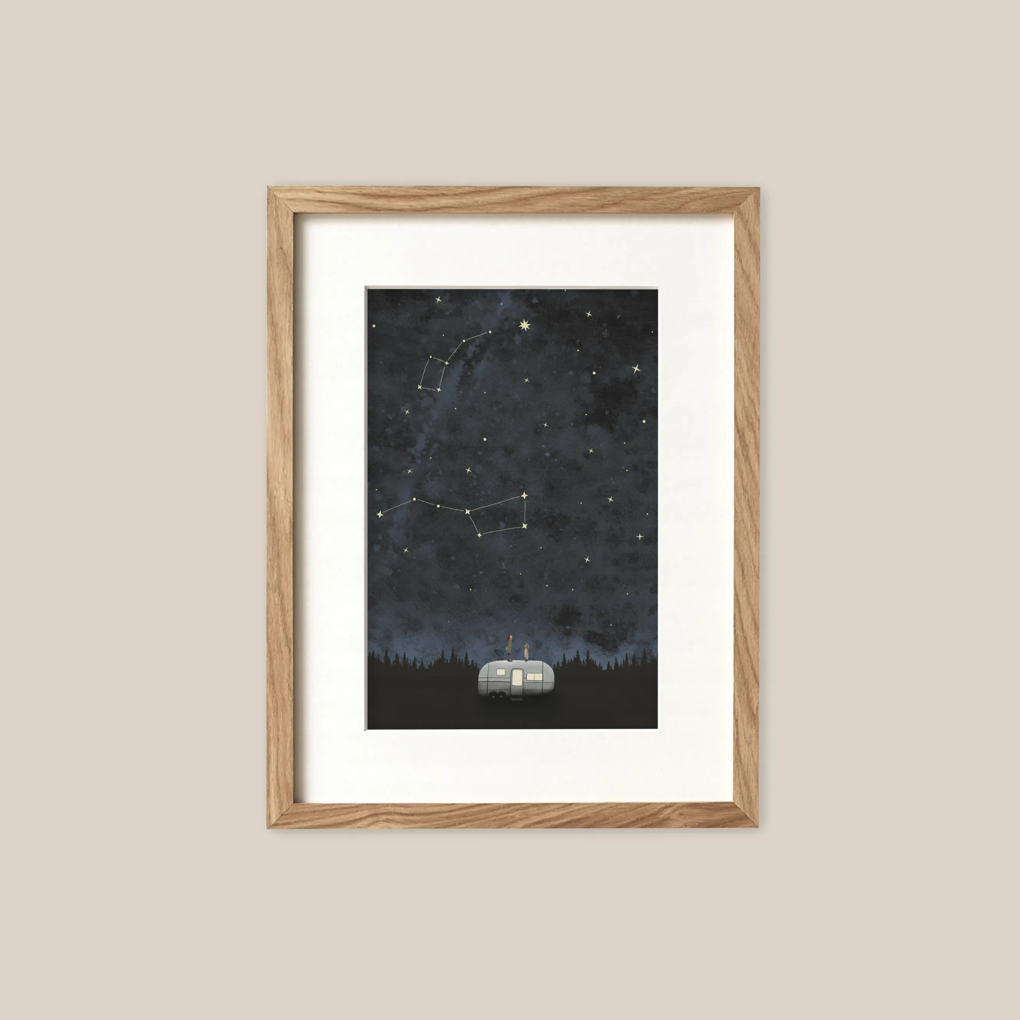 Miniposter | Sterrenhemel