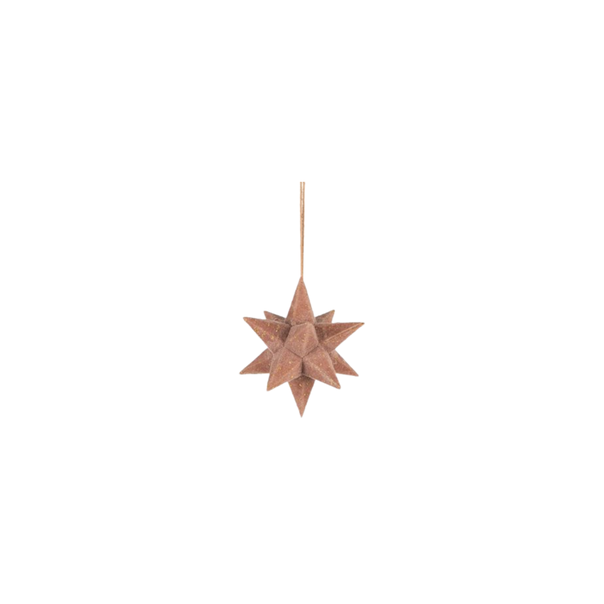 Ornament Starburst | Mauve & goud