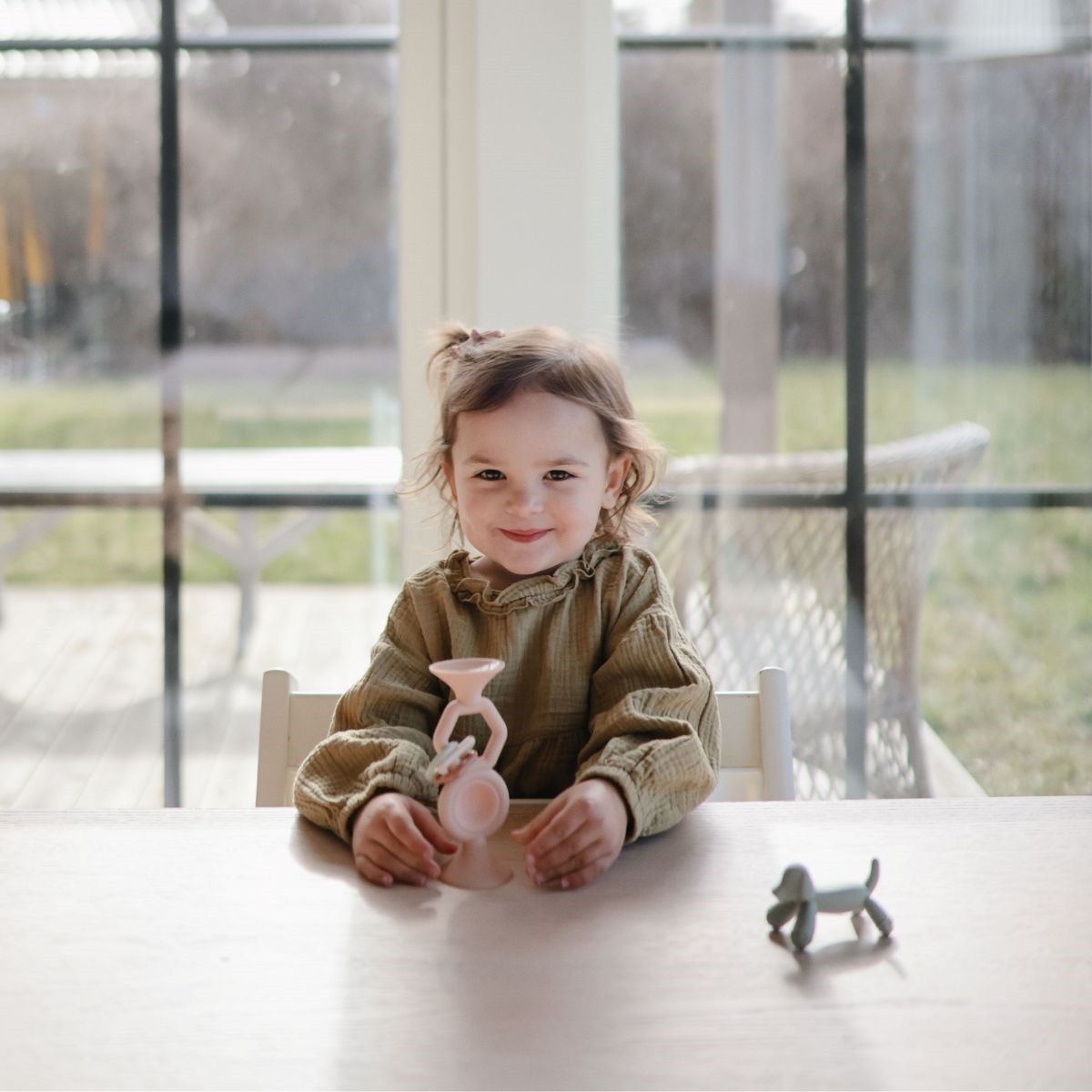 Hexa-pop met zuignap | Blush