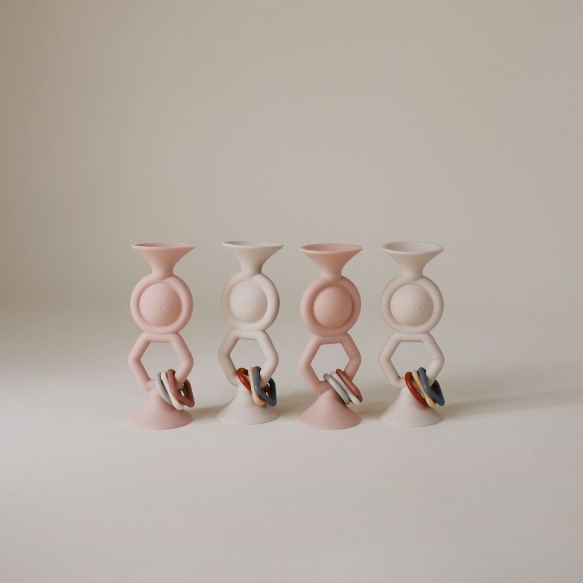 Hexa-pop met zuignap | Blush
