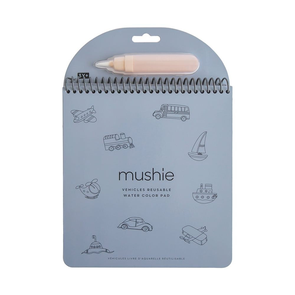 Herbruikbare aquarelset | Vehicles