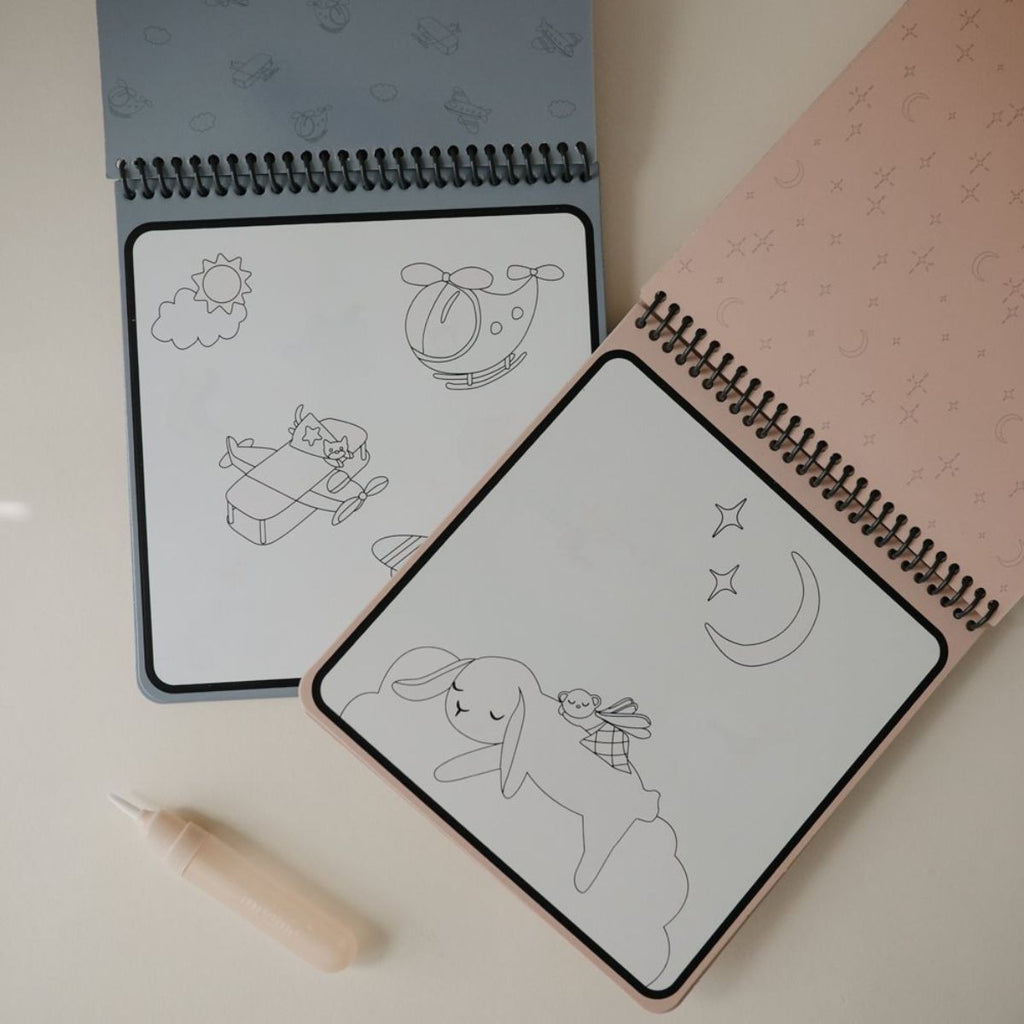 Herbruikbare aquarelset | Vehicles