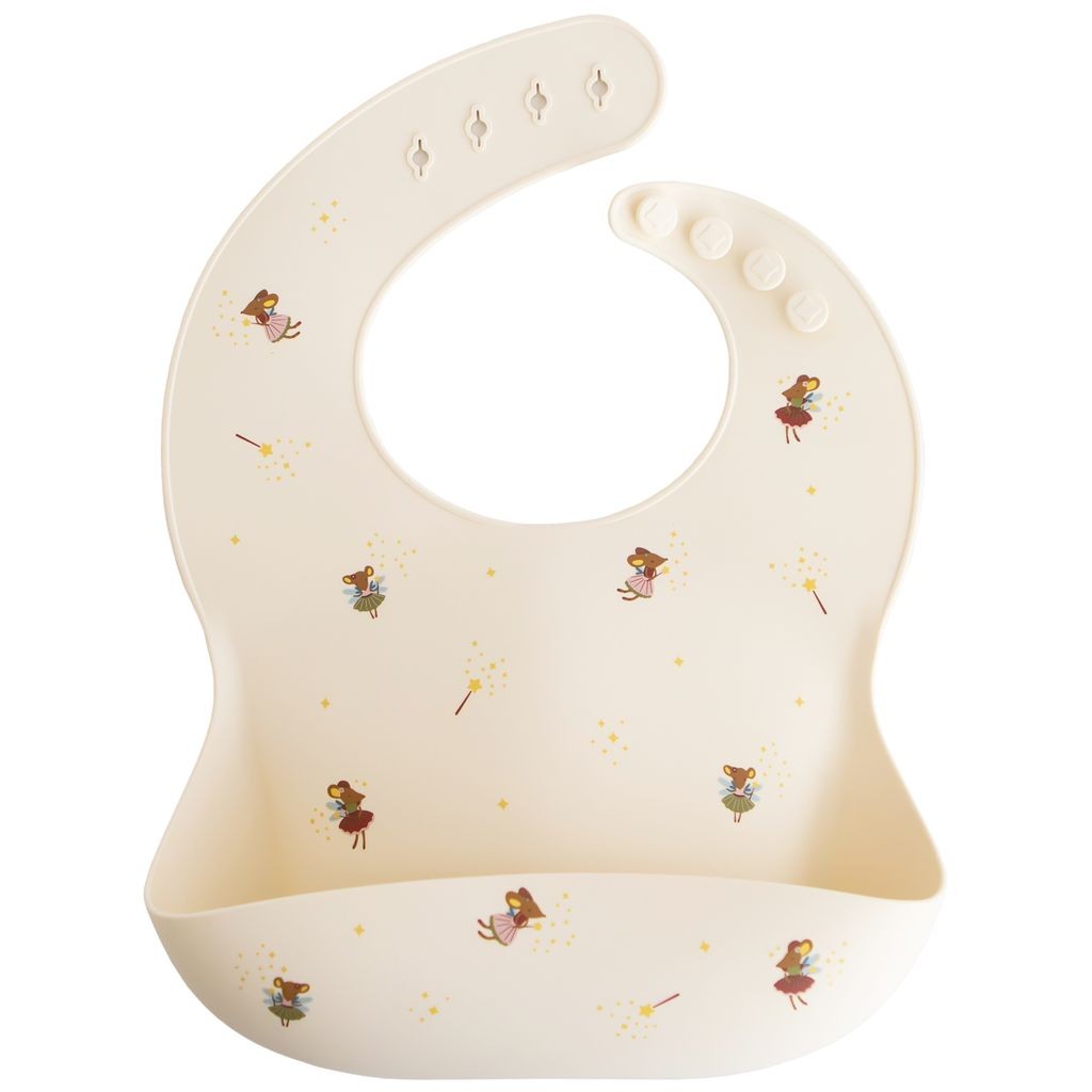 Pre-order | Siliconen slabbetje | Fairy mice