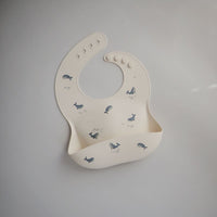 Pre-order | Siliconen slabbetje | Whales