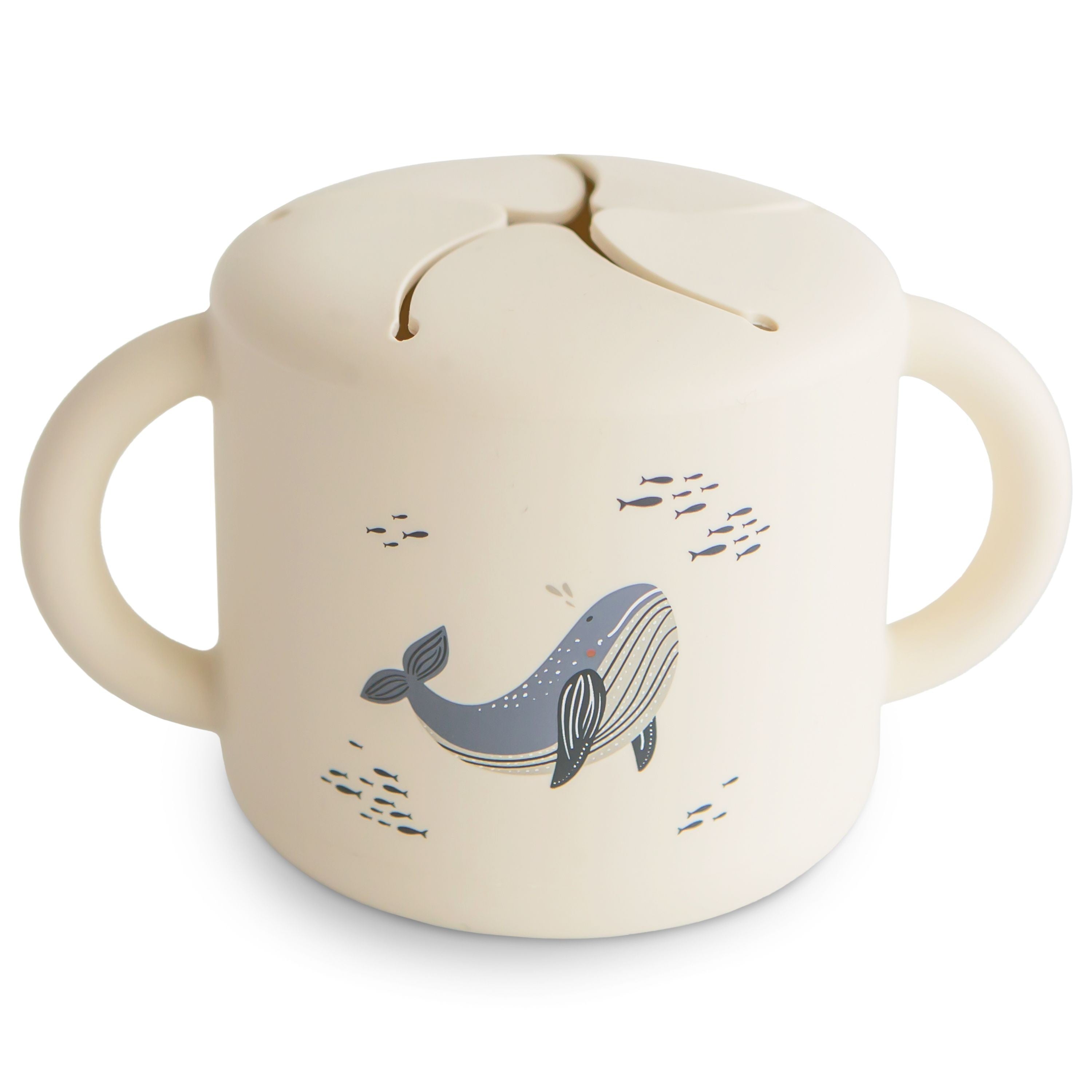Siliconen snackbeker | Whales