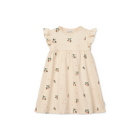 Pre-order | Jurk Neveah | Peach & sea shell