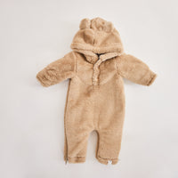 Fluffy onesie | Leny | Bruin