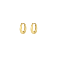 Oorbellen | Classy hoop | Goud