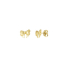 Oorbellen | Cute bow | Goud