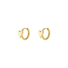 Oorbellen | Mini hearts | Goud