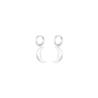 Oorbellen | Moonlight | Zilver