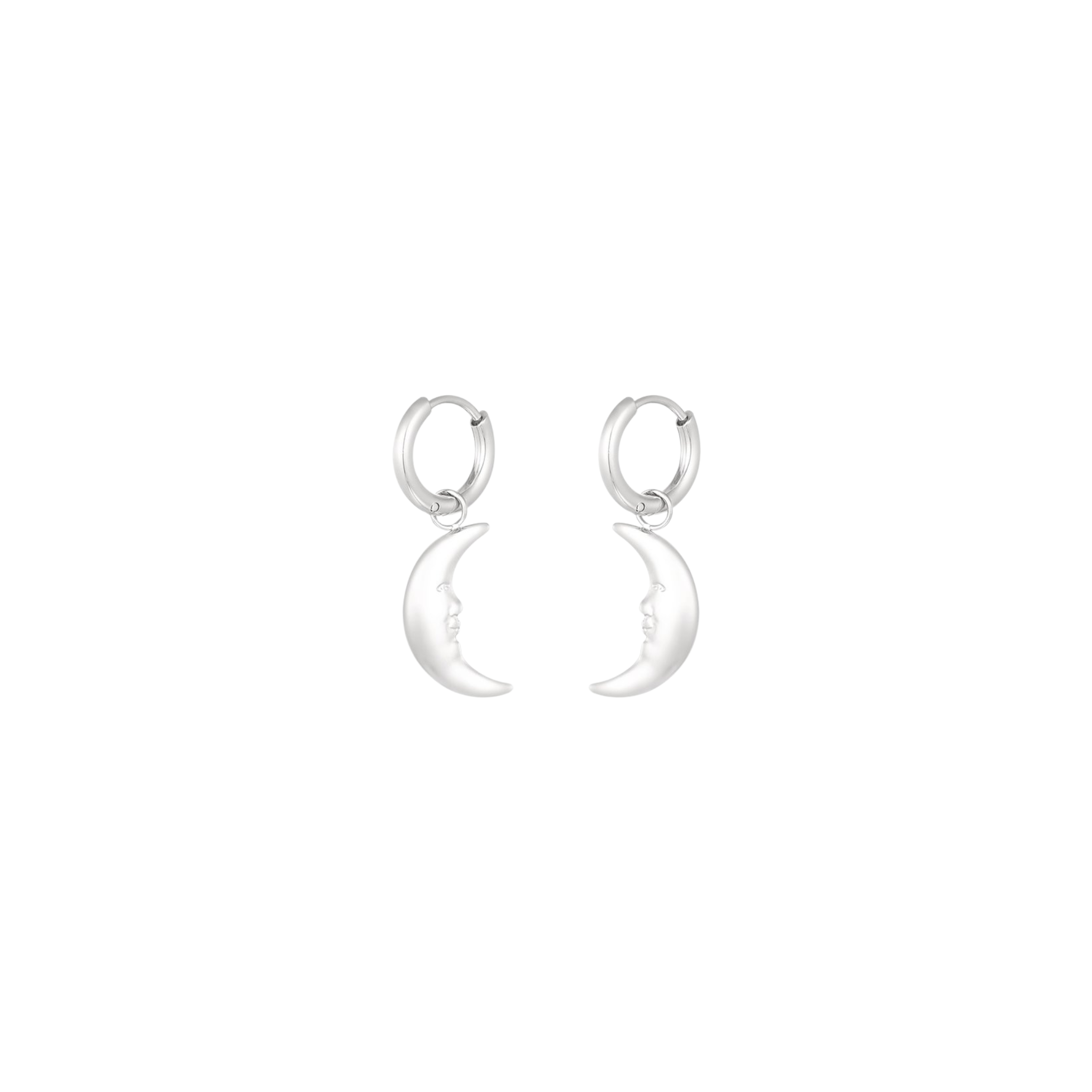 Oorbellen | Moonlight | Zilver