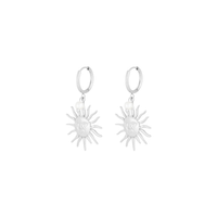 Oorbellen | Sunny side | Zilver