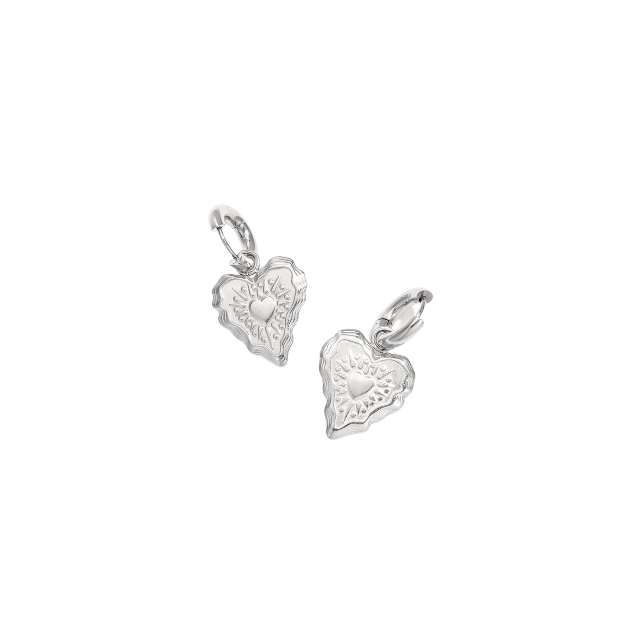 Oorbellen | With love, always | Zilver