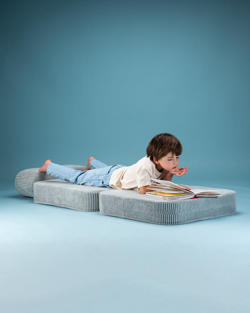 Kinder loungestoel & logeerbed | Peppermint Green
