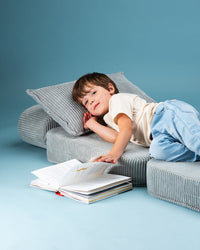 Kinder loungestoel & logeerbed | Peppermint Green