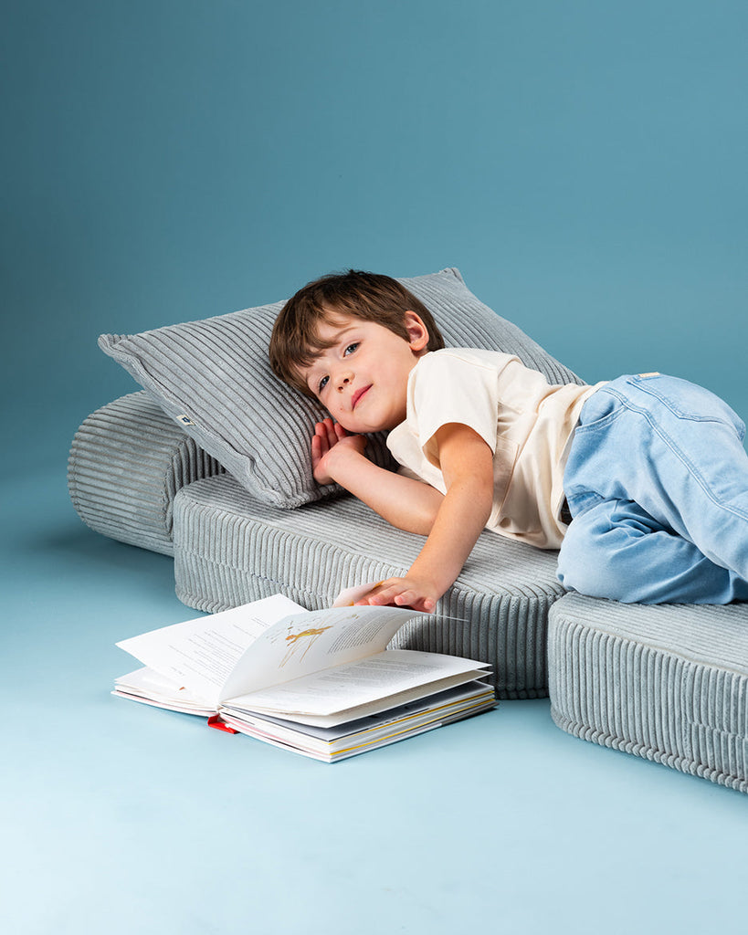 Kinder loungestoel & logeerbed | Peppermint Green