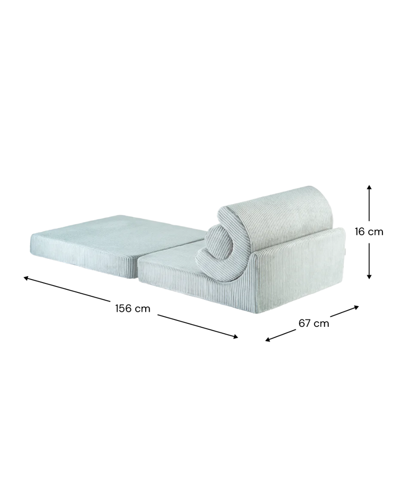Kinder loungestoel | Flipster | Peppermint Green