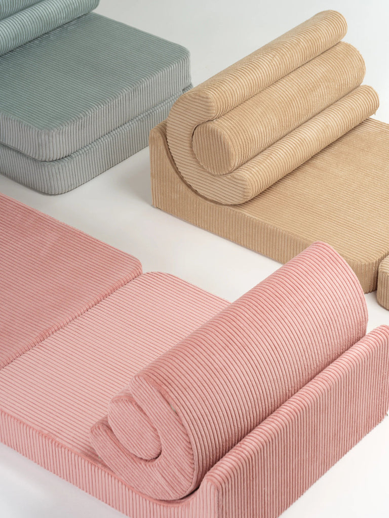 Kinder loungestoel | Flipster | Pink Mousse