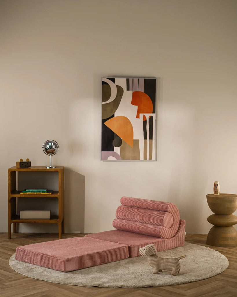 Kinder loungestoel | Flipster | Pink Mousse