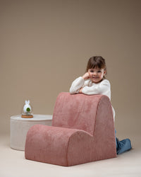 Kinder loungestoel | Cloud | Pink Mousse