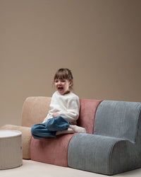 Kinder loungestoel | Cloud | Pink Mousse
